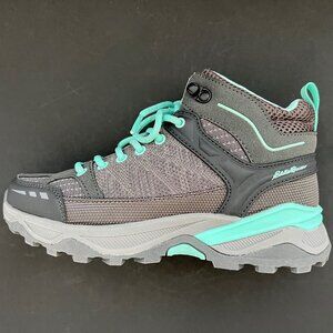 Eddie Bauer Crater Lake Women's Hiker Sneaker Boots Sz 6M Grey /Blue NIB